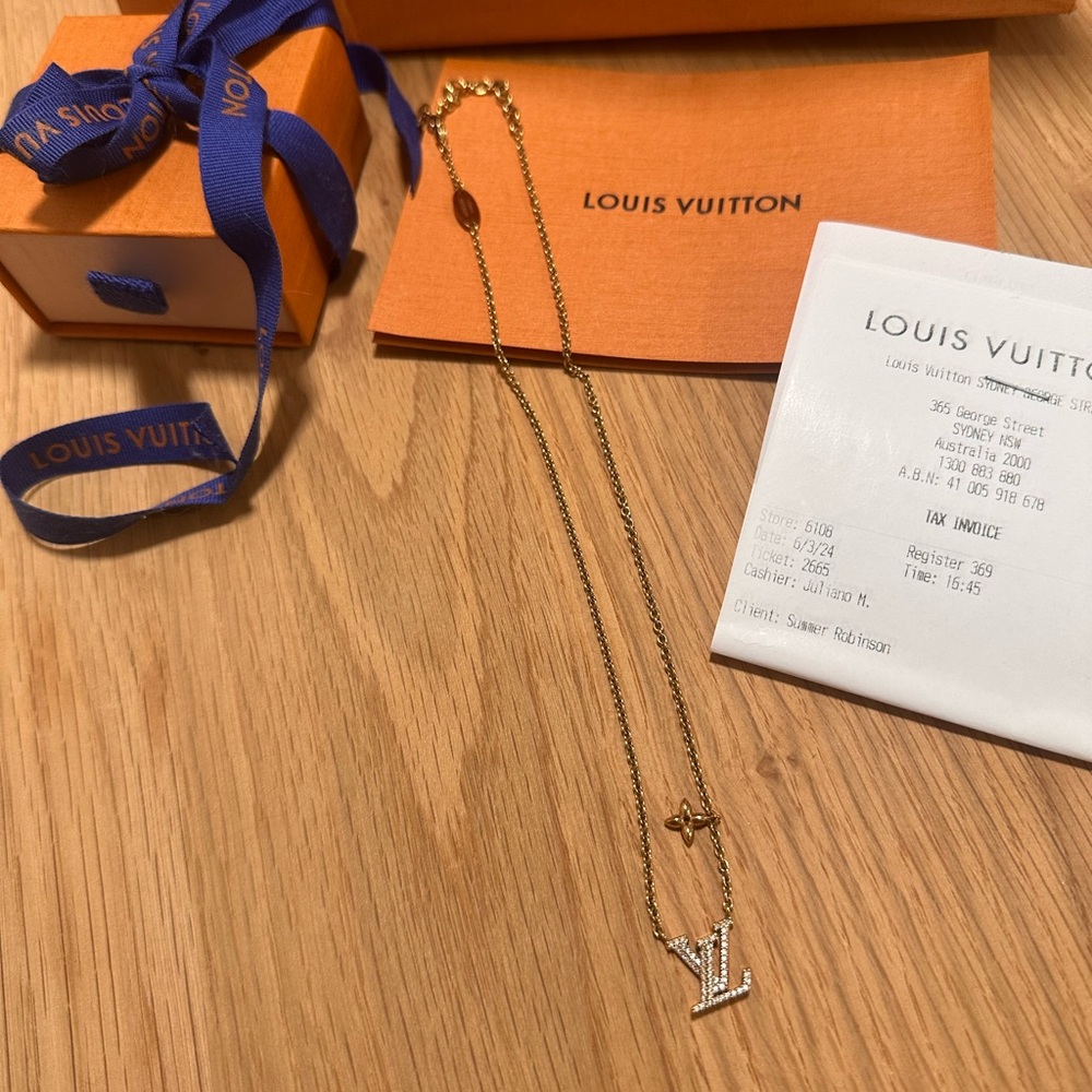 Louis Vuitton LV Iconic Gold Necklace - Picture 2 of 7